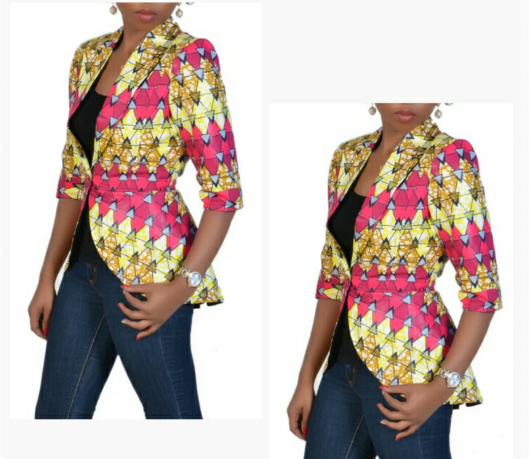 kitenge coat designs for ladies
